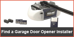 garage door opener installation